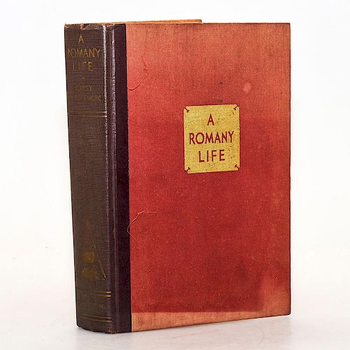 FIRST EDITION BOOK, ROMANY LIFE BY GIPSY PETULENGRC