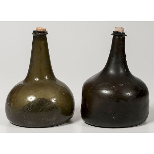 Early Glass Onion Bottles