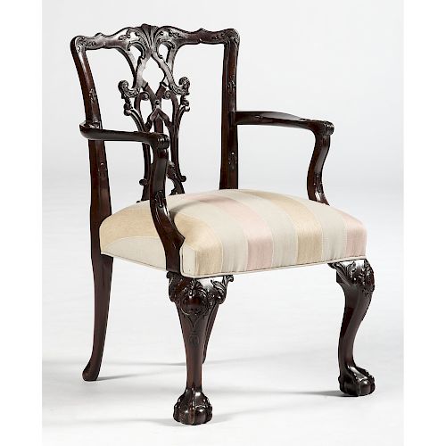 Chippendale-style Armchair