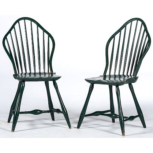 Painted Windsor Chairs