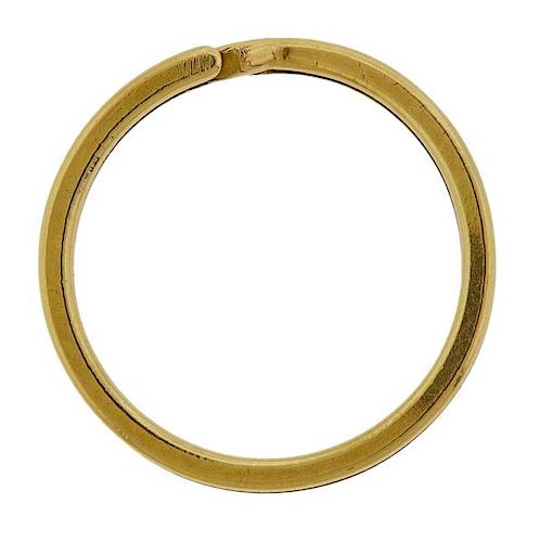 Cartier Vintage 14k Gold Key Ring 
