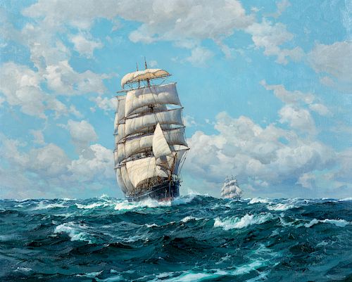 Charles  Vickery
(American, 1913-1998)
The Tall Ship Carradale