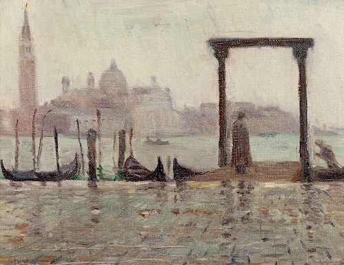 William Posey Silva 
(American, 1859-1948)
Landing (Venice)