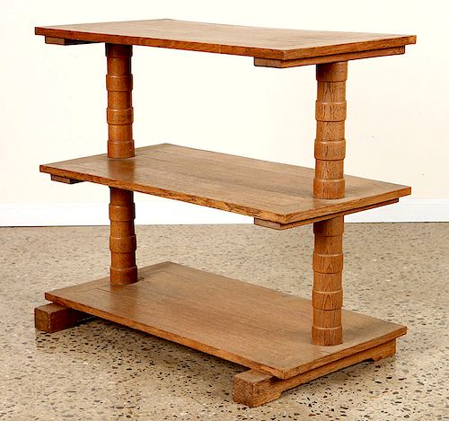 MAURICE DUFRENE FRENCH OAK OCCASIONAL TABLE C1920