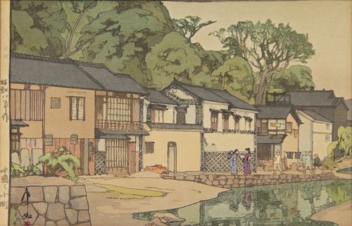 YOSHIDA, Hiroshi. "Small Town in Chugoku."