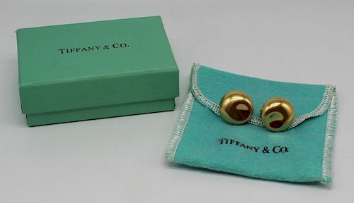 JEWELRY. Elsa Peretti for Tiffany 18kt Gold Ear