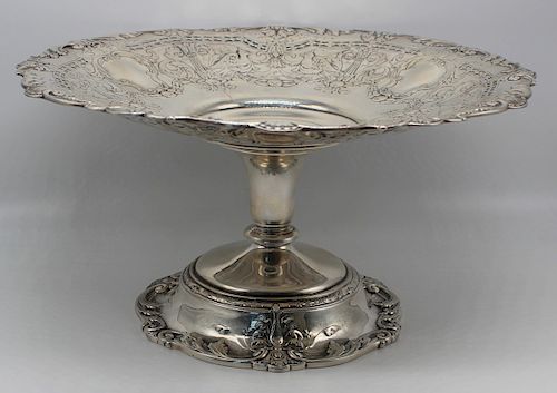STERLING. Early 20th C Gorham Sterling Compote.