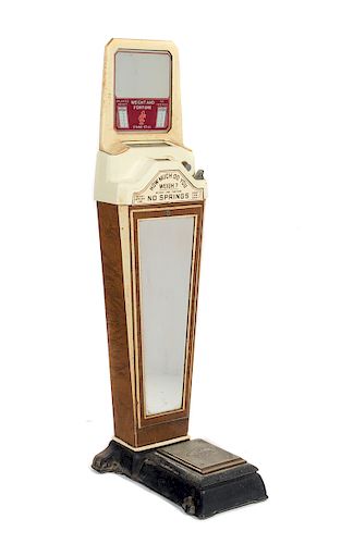1 Cent Penny Scale & Fortune Teller Machine