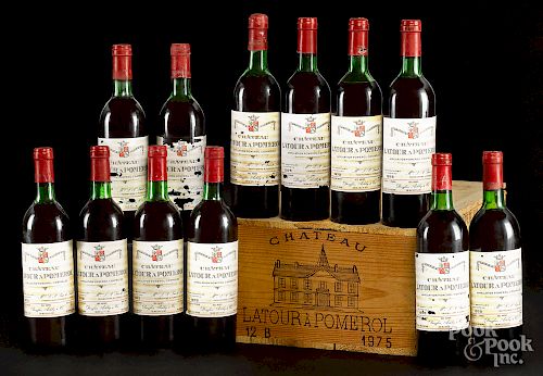Chateau Latour A Pomerol 1975, 12 bottles