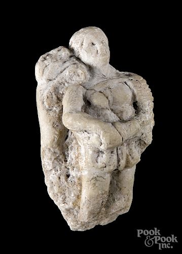 Small Roman marble figure of a gladiator