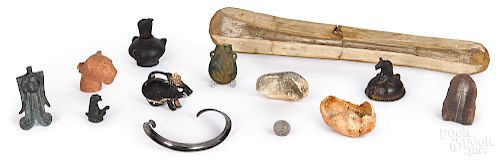 Miscellaneous grouping of antiquities