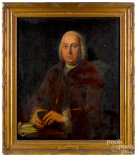 Attributed to Jeremiah Theus, portrait