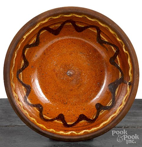 Pennsylvania redware bowl