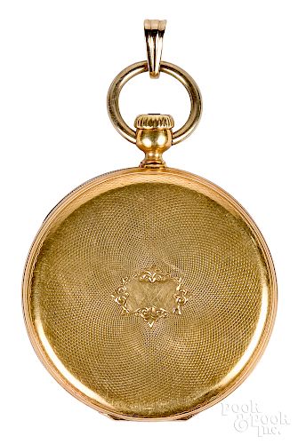 Patek Philippe & Co. 18K gold pocket watch