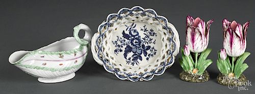 Group of English ceramics