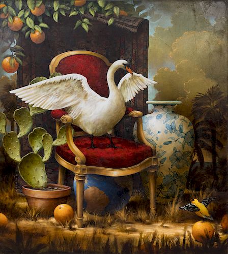 Kevin Sloan(American, b. 1958) King of the World, 2003