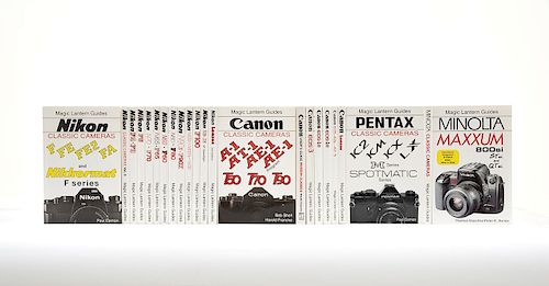 Magic Lantern Guides. Nikon / Canon / Minolta / Pentax... Guías de Cámaras Fotográficas Piezas: 23.