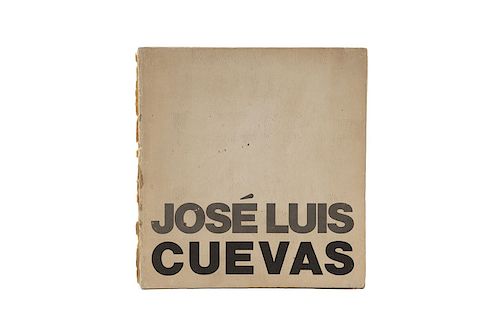 José Luis Cuevas an Exhibition of Recent Works. California. Firmado por José Luis Cuevas.