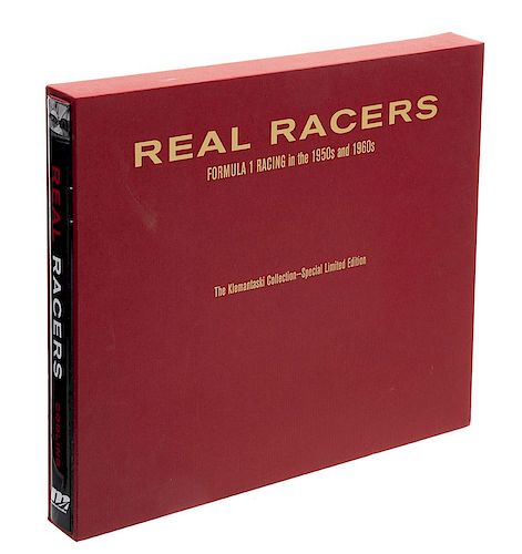 Stuart Coldling. Real Racers: Formula 1 Racing in the 1950s and 1960s. Minneapolis. 100 ejemplares numerados. Firmado por Coldling.