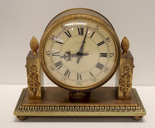 Fine Quality Bronze Mantel Clock Sgd  Hour Lavigne