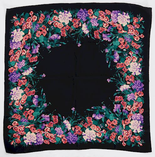 Bottega Veneta floral scarf