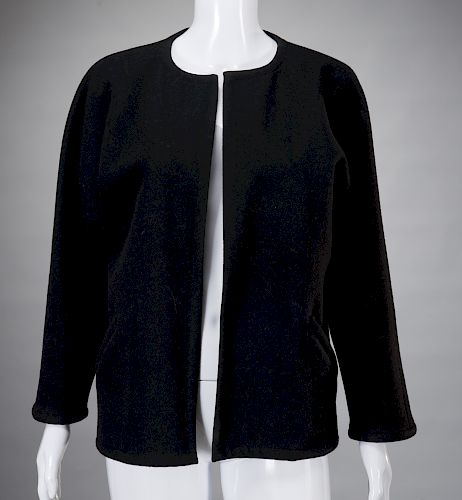 Ladies Emanuel Ungaro black wool jacket