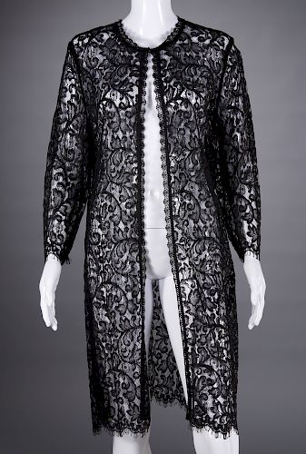 St. John floral lace black evening jacket