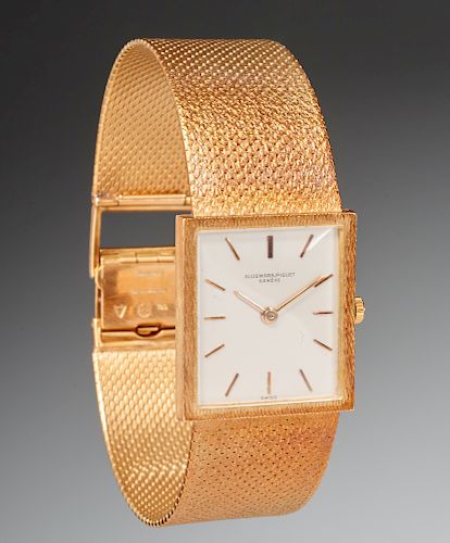 Audemars Piguet ladies 18k gold watch