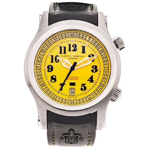 CUERVO Y SOBRINOS HABANA ROBUSTO BUCEADOR REF. 2806 wristwatch.