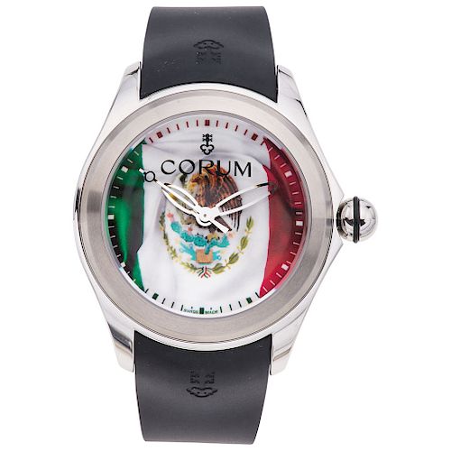 CORUM BUBBLE MEXICO FLAG LIMITED EDITION REF. 08.0009 wristwatch.