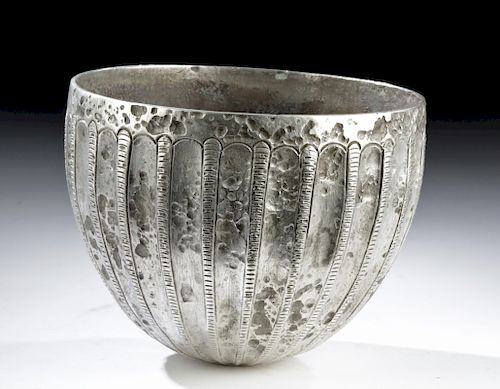Amazing Heavy Roman Silver Mastoid Cup - 577.5 g