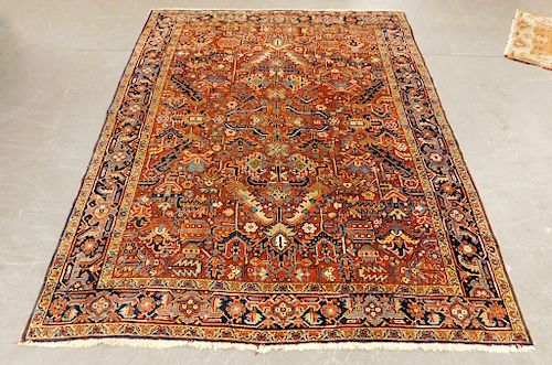 Middle Eastern Oriental Geometric Carpet Rug