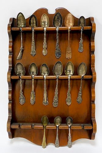 Collection of Civil War Era Commemorative Spoons