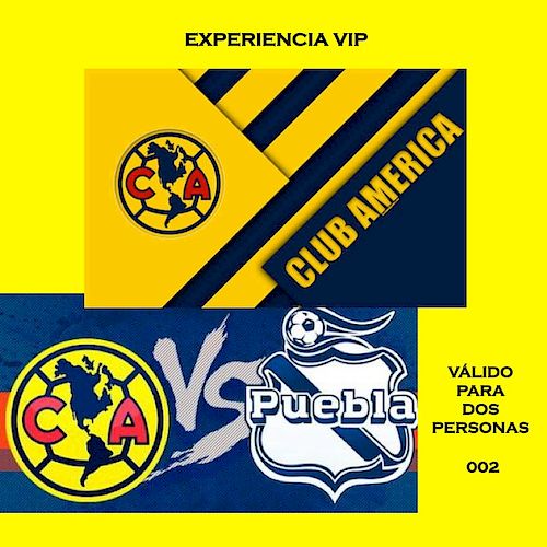 Experiencia VIP dos personas América Puebla - 2