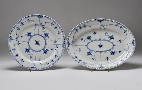 Royal Copenhagen Porcelain "Full Lace" Platters 2