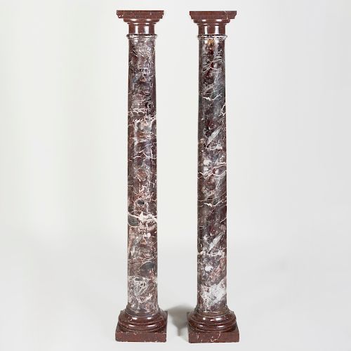 Pair of Marble Columns
