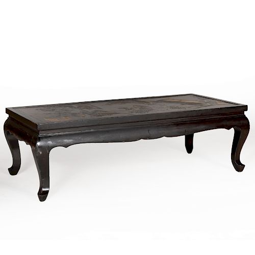 Chinese Coromandel Lacquer Low Table 