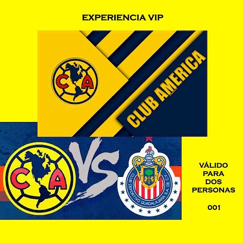 Experiencia VIP dos persoans América Chivas 1 