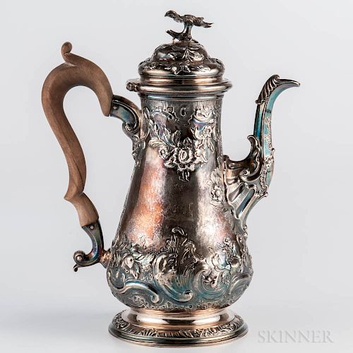 George II Sterling Silver Coffeepot