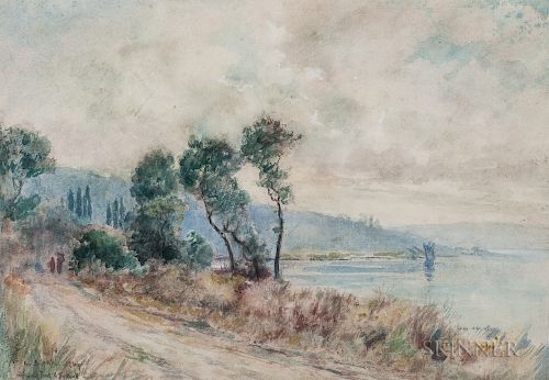 Frank Alfred Bicknell (American, 1866-1943)  Near St. Remo, Italy