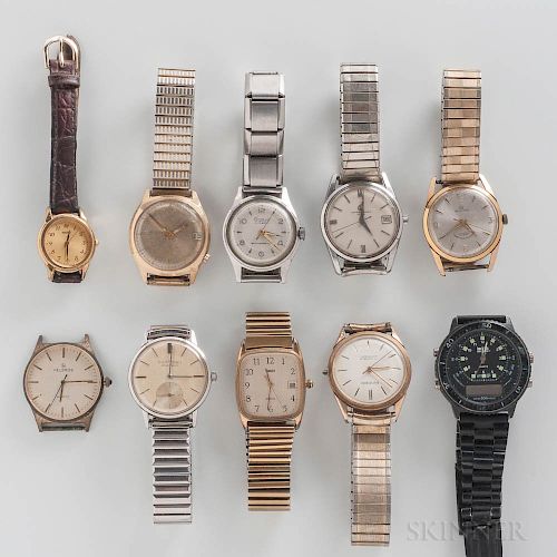 Ten Vintage Wristwatches