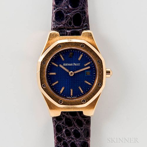 Audemars Piguet 18kt Gold "Royal Oak" Quartz Wristwatch