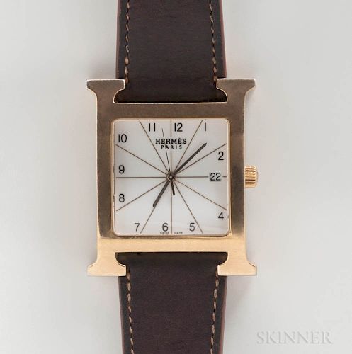 Hermes "H" Reference HH1.801 Quartz Wristwatch