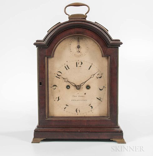 Thomas Parker Mahogany Bracket Clock