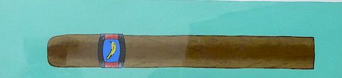 Bernard Philippeaux Painting on Paper Cigar