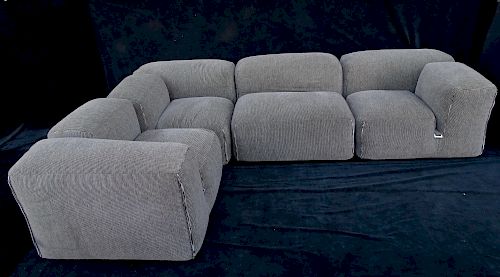 4 PC. UPHOLSTERED SECTIONAL CASSINA MADE IN ITALY - ATELIER INTERNATIONAL LIMITED