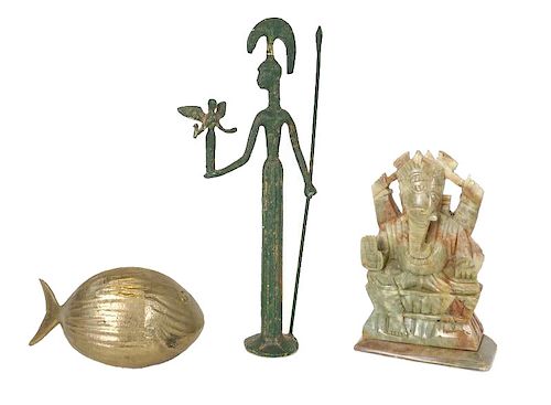(3) Three assorted Figural Items