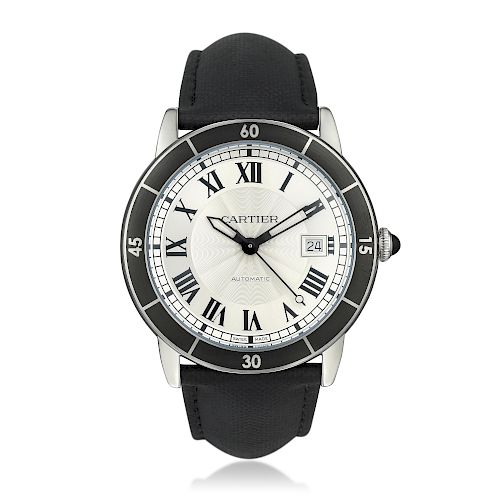 Cartier Ronde Croisiere Ref. WSRN0002 in DLC and Stainless Steel