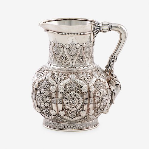 TIFFANY & CO. STERLING SILVER WATER PITCHER