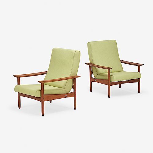 STEINER PAIR OF LOUNGE CHAIRS